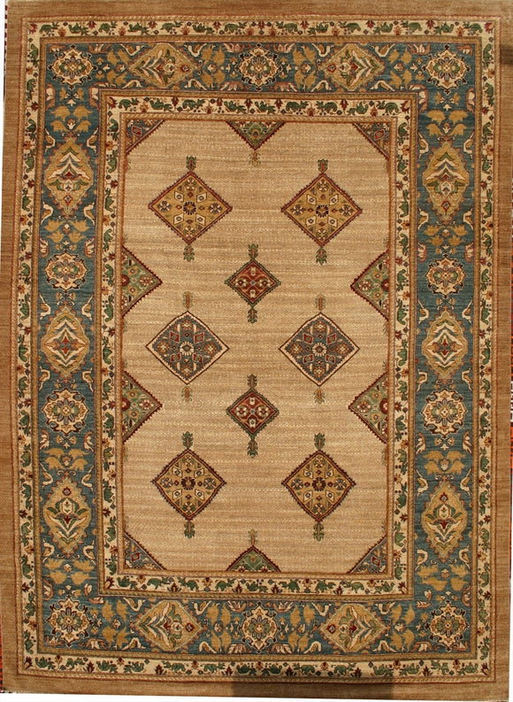 New Pakistan Hand-woven Antique Reproduction of a 19th Century Persian Serab Carpet  8'9