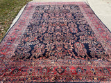 Antique Mohajeran Sarouk Oriental Carpet 11’9”x 17’4” SOLD