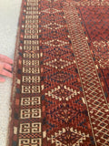 1890’s Antique Hand Knotted Tekke Ensi Turkoman Oriental Rug SOLD