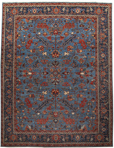 New Afghanistan HandKnotted Antique Recreation of 19th Century Persian Oriental Rug