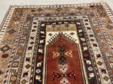 Vintage Turkish Oriental Rug 6’7”x 9’3”