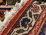 Vintage Hand Knotted Bakhtiari Oriental Rug. 4’5”x 7’