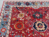 New Afghanistan Hand Knotted Antique Recreation Of 19th Century Bidjar SOLD