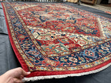 New Afghanistan Hand Knotted Antique Recreation of 19th Century Persian Heriz