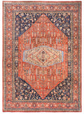 New Afghanistan Hand Knotted Antique Recreation Of 1900’s Persian Bidjar Oriental Rug  10”x 13’11”
