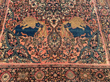 1890’s Antique Hand Knotted Persian Ferahan Oriental Rug. 6’7”x 4’1” SOLD