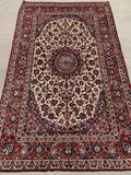 Vintage Persian Isfahan Oriental Rug