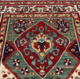 Afghanistan Hand Knotted Antique Recreation of 19 Century Persian Ghashghai 4’x 8.’ SOLD
