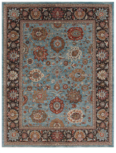 New Pakistan Hand-Knotted Antique Recreation Of 19th Century Persian Sultanabad  9'3"x 12'