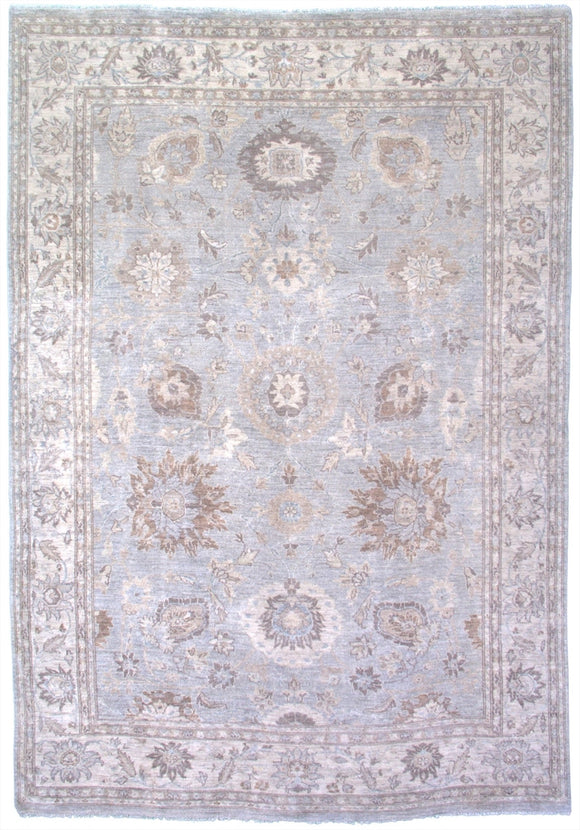 New Pakistan Hand-woven Antique Reproduction of a 19th Century Persian Sultanabad Carpet   8'5
