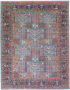 New Pakistan Hand-woven Antique Reproduction of a 19th Century Persian Bakhshayish Carpet     SOLD
