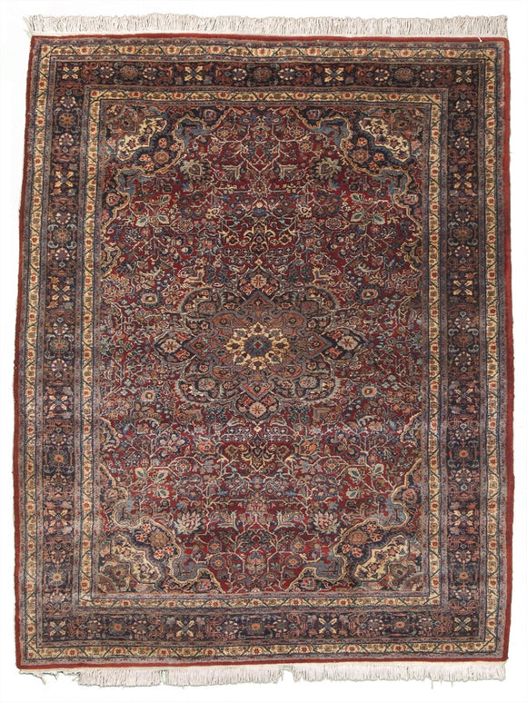Antique Persian Jozan Sarouk Rug             6'5