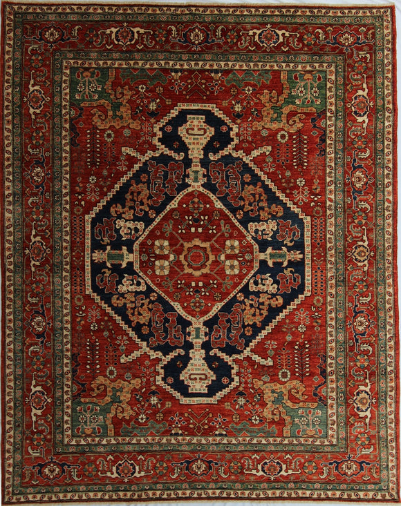 New Pakistan Hand-Knotted Antique Recreation of a Persian Bakhshayish Design  SOLD