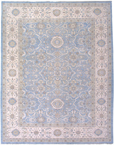 New Pakistan Hand-Woven Antique Reproduction of a 19th Century Persian Tabriz Carpet.   SOLD