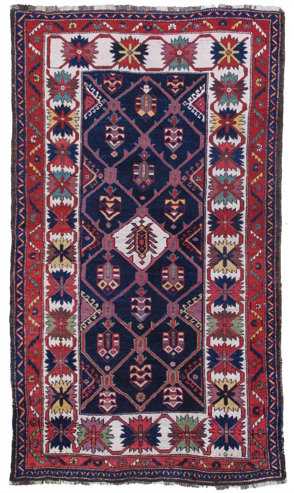 Vintage Persian Bakhtiari rug