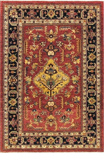 New Pakistan Hand-woven Antique reproduction of a 19th Century Persian Village Rug