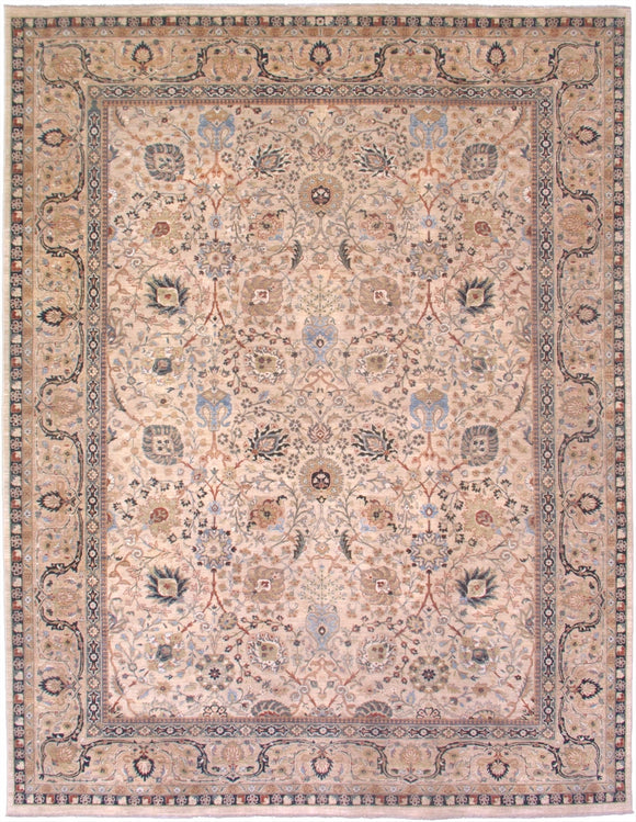 New Pakistan Hand-woven Antique Reproduction of a 19th Century Persian Tabriz Carpet   SOLD