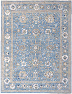 New Pakistan Hand-Knotted Antique Recreation of 19th Century Persian Tabriz    8'9"x 11'6"