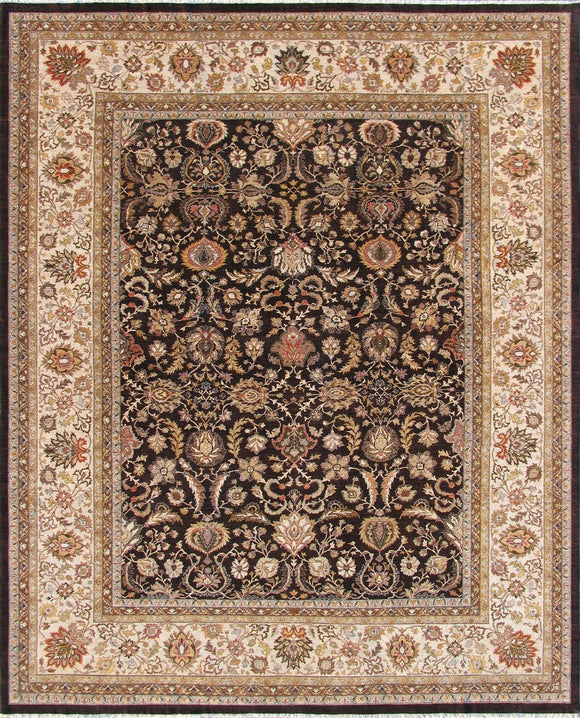 New Pakistan Hand-woven Antique Reproduction of a 19th Century Persian Carpet  11'11