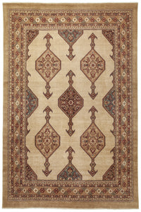New Pakistan Hand-woven Antique Reproduction of a 19th Century Persian Serab Rug  10'2"x 13'7"