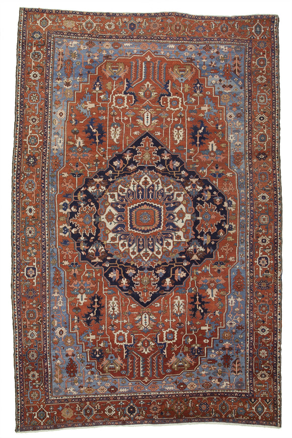 Antique Persian Serapi Carpet                   11'9