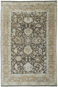 New Pakistan Hand-woven Antique Reproduction of a 19th Century Persian Sultanabad Carpet  11'10"x 18'3"