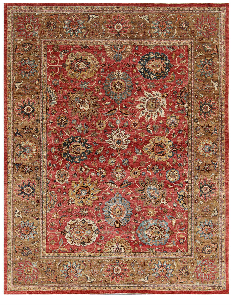 New Pakistan Hand-Knotted Antique Recreation Of 19th Century Persian S ...