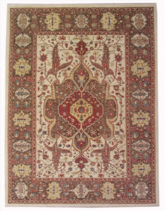 New Pakistan Hand-woven Antique Reproduction of a Persian 19th Century Bakhshayish Carpet