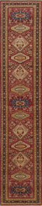 New Pakistan Hand-woven Antique Reproduction of a 19th Century Persian Runner  3'10"x 18'6"  SOLD