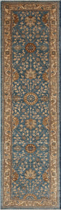 New Pakistan Hand-Knotted Antique Recreation of Antique Persian Ferahan    2'8"x 9'7" SOLD