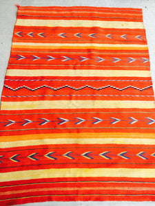 1890's Antique Transitional Navajo Rug    SOLD