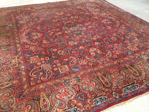 Vintage Persian Saruk Sarouq Carpet   SOLD!